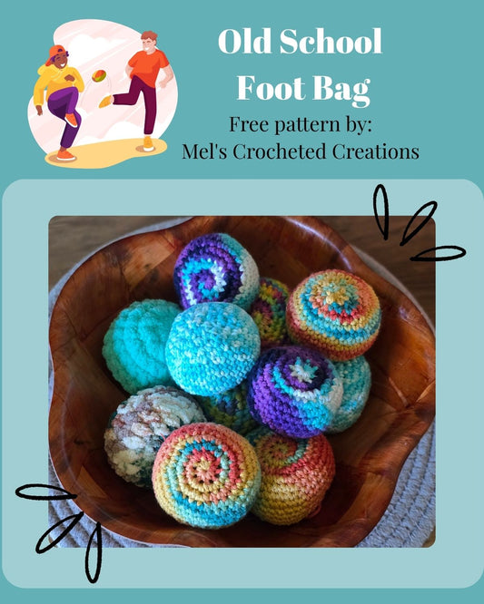 FREE Pattern: Old School Foot Bag Pattern (Hacky Sack)