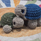 Crochet Pattern BUNDLE, Turtle Trio, Norman, Sheldon and Melvin Turtle Patterns, NO SEW