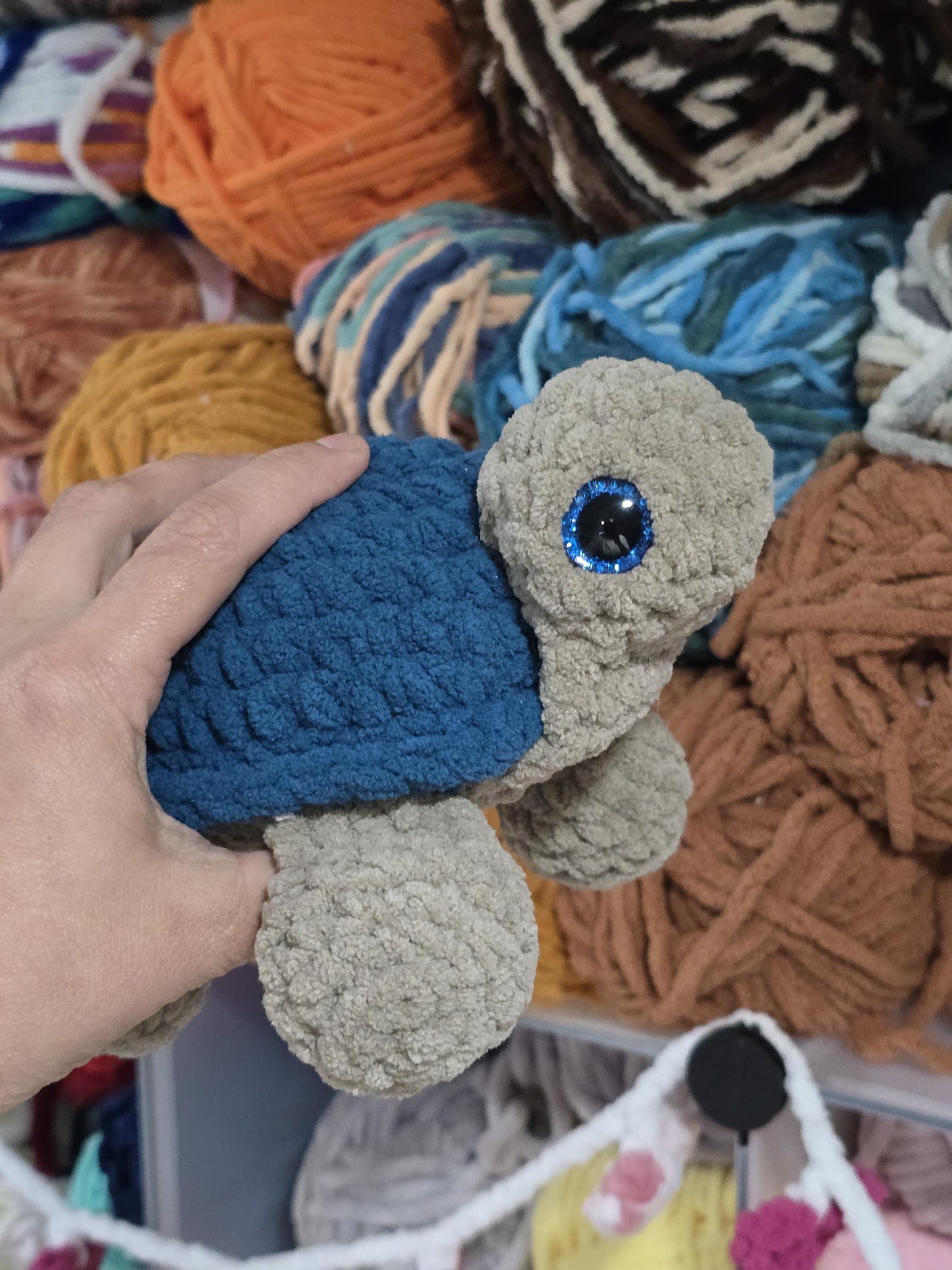 Crochet Pattern, Melvin the Turtle, NO Sew Crochet Pattern