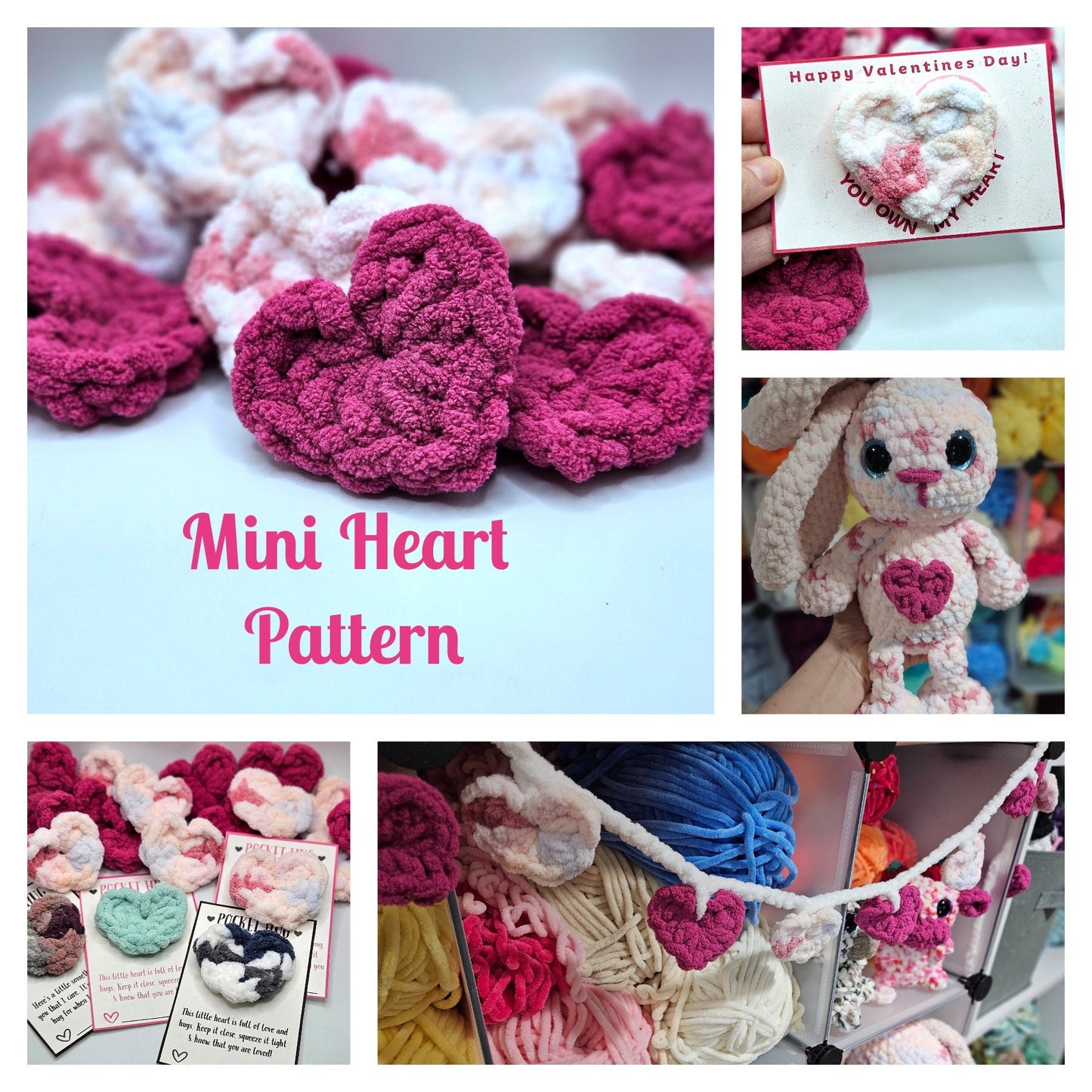 Crochet Pattern, Lulu Love Bug, Valentines Crochet Printable Included