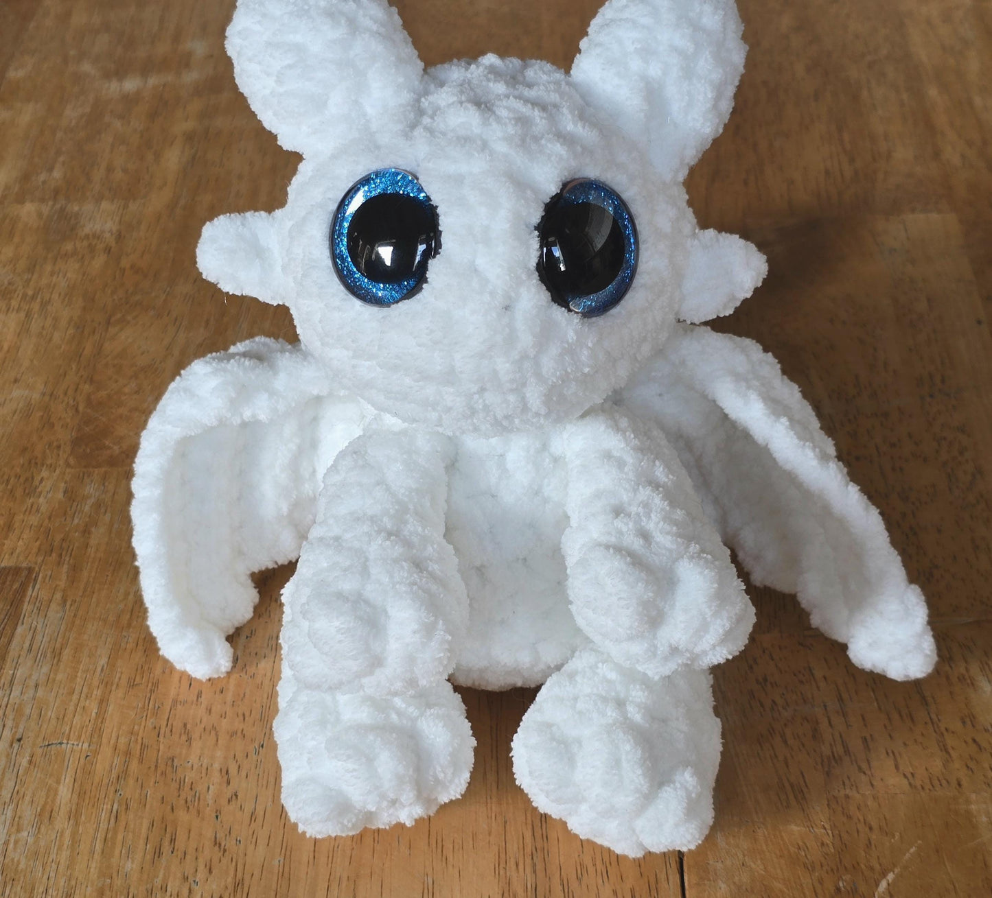 Crochet Dragon Pattern Duo: Night Fury & Light Fury (PDF Download)