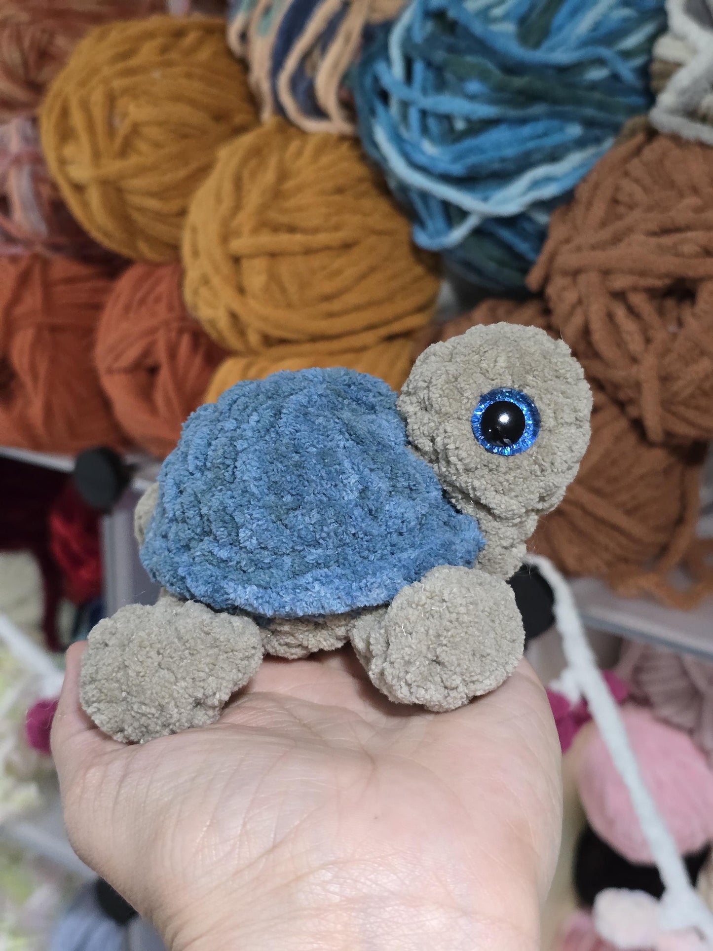 CROCHET PATTERN, Norman the Turtle, NO Sew Crochet Pattern