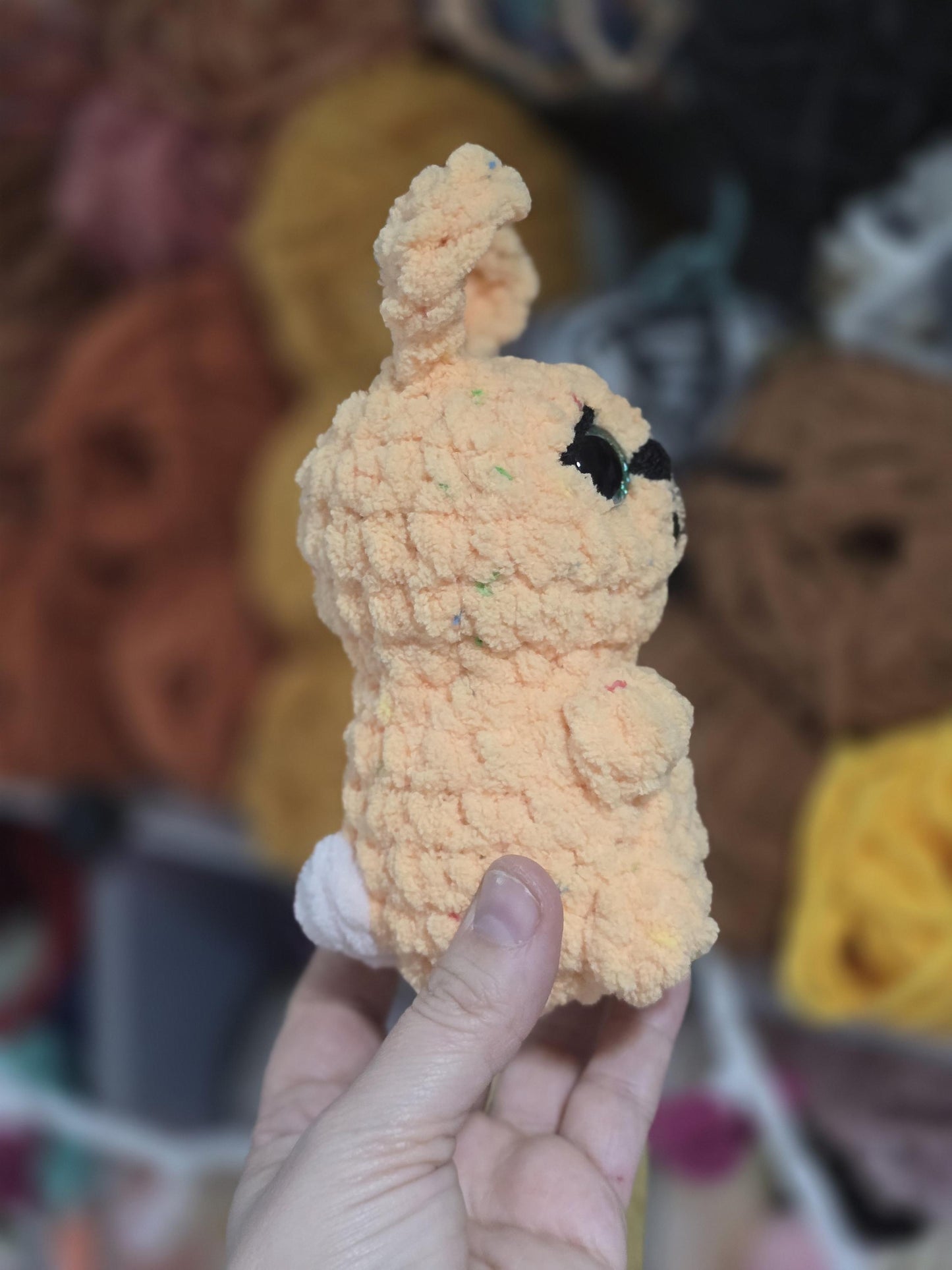 Crochet Pattern, Pocket Bunny, NO Sew Pattern