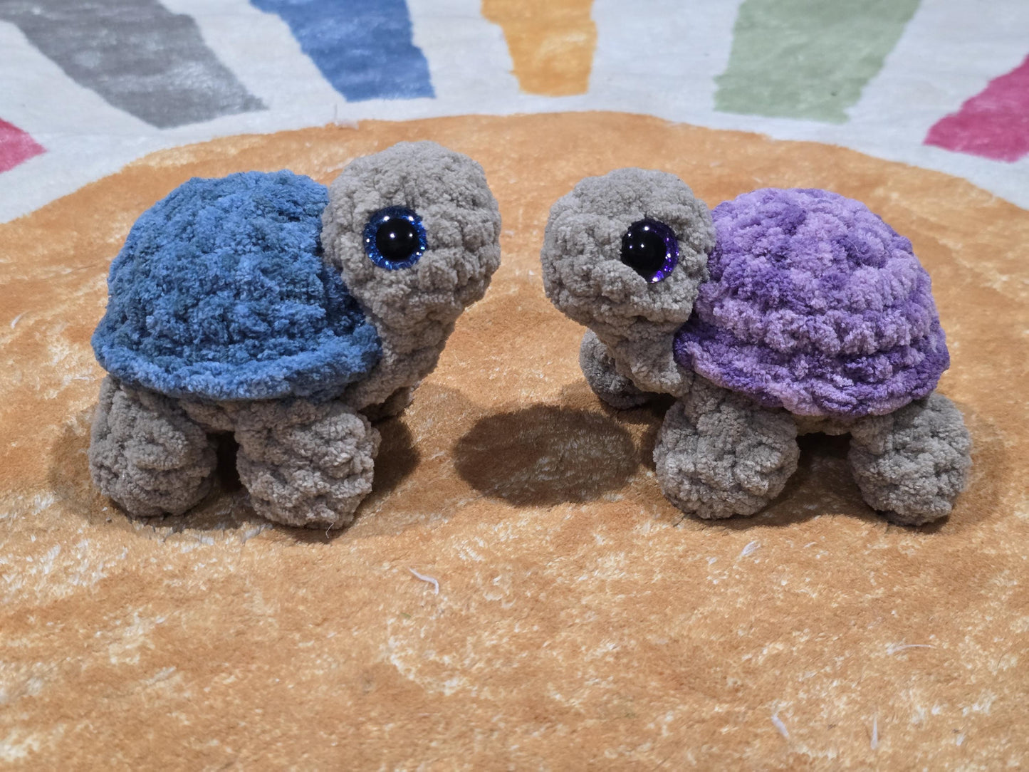 Crochet Pattern BUNDLE, Turtle Trio, Norman, Sheldon and Melvin Turtle Patterns, NO SEW