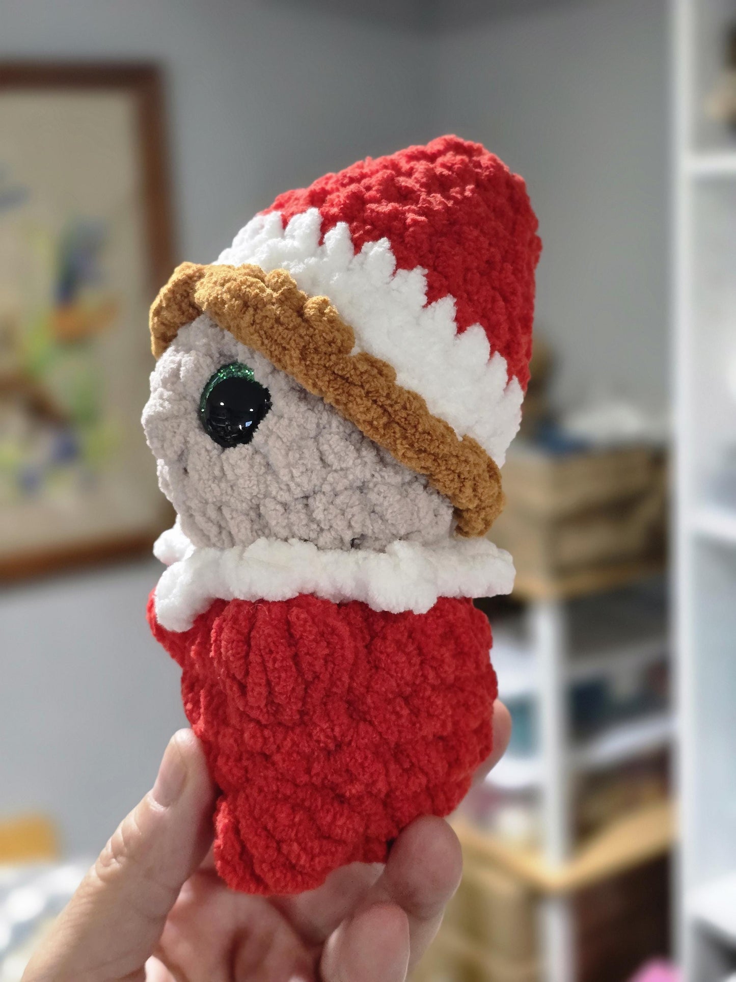 CROCHET PATTERN, Pocket Elves, Pocket Friends Christmas Elf Crochet Pattern