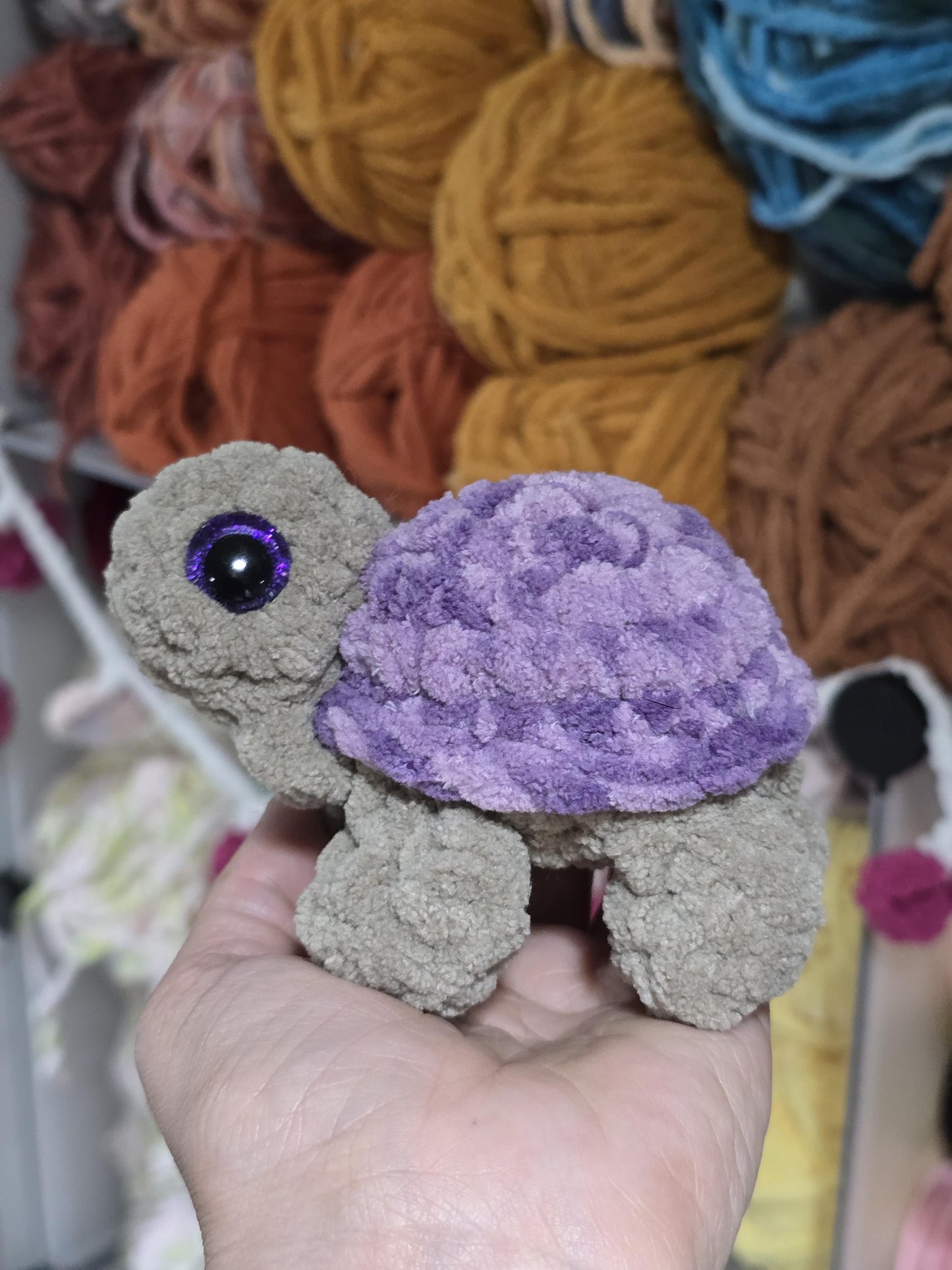 CROCHET PATTERN, Norman the Turtle, NO Sew Crochet Pattern