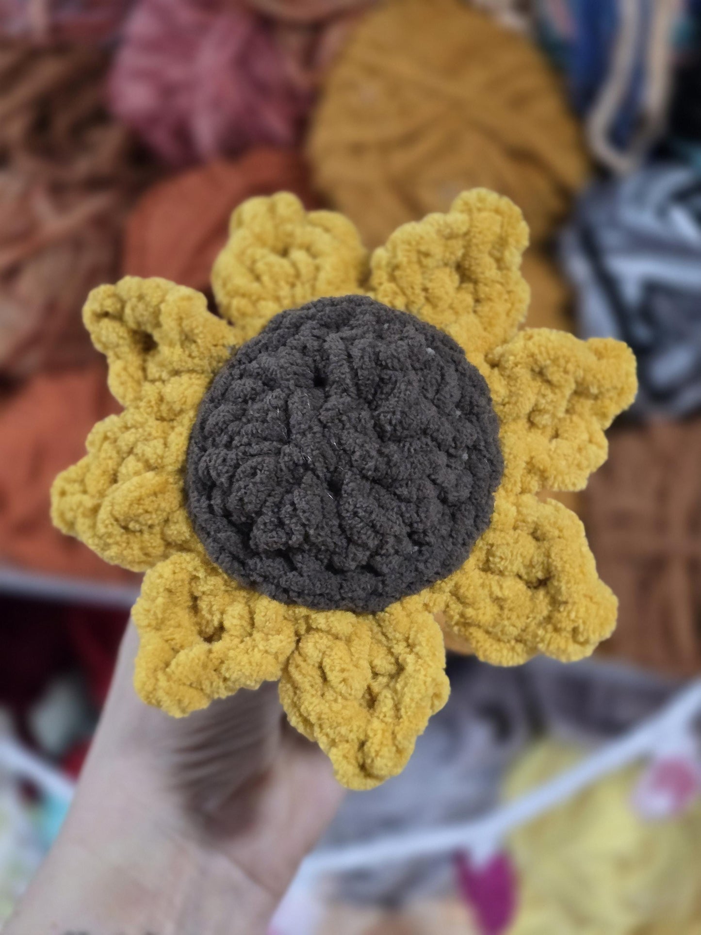 Crochet Pattern Bundle, Flower Friends, Pocket Friends Collection (Daisy, Rose, Sunflower)