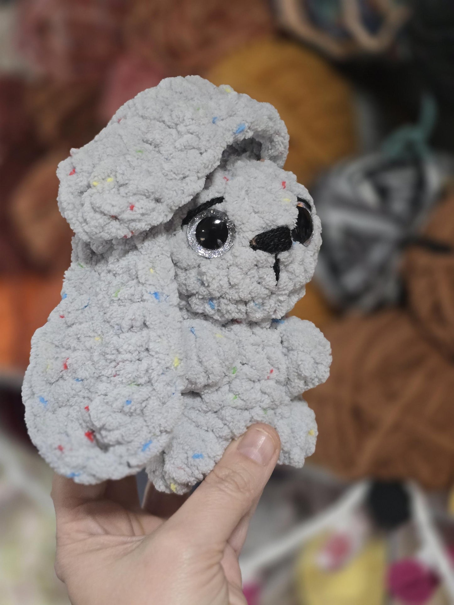 Crochet Pattern, Pocket Bunny, NO Sew Pattern