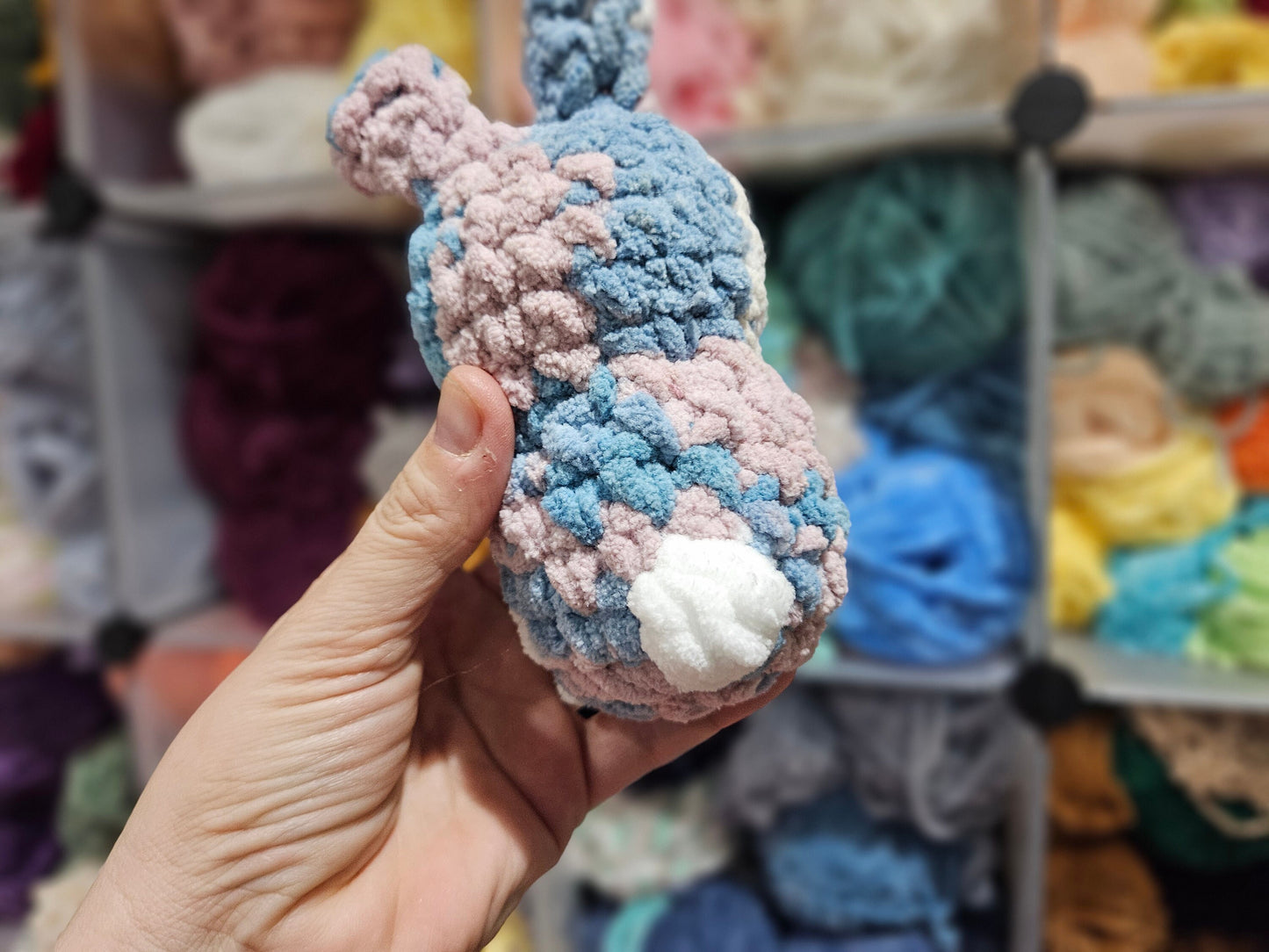 Crochet Pattern, Pocket Bunny, NO Sew Pattern
