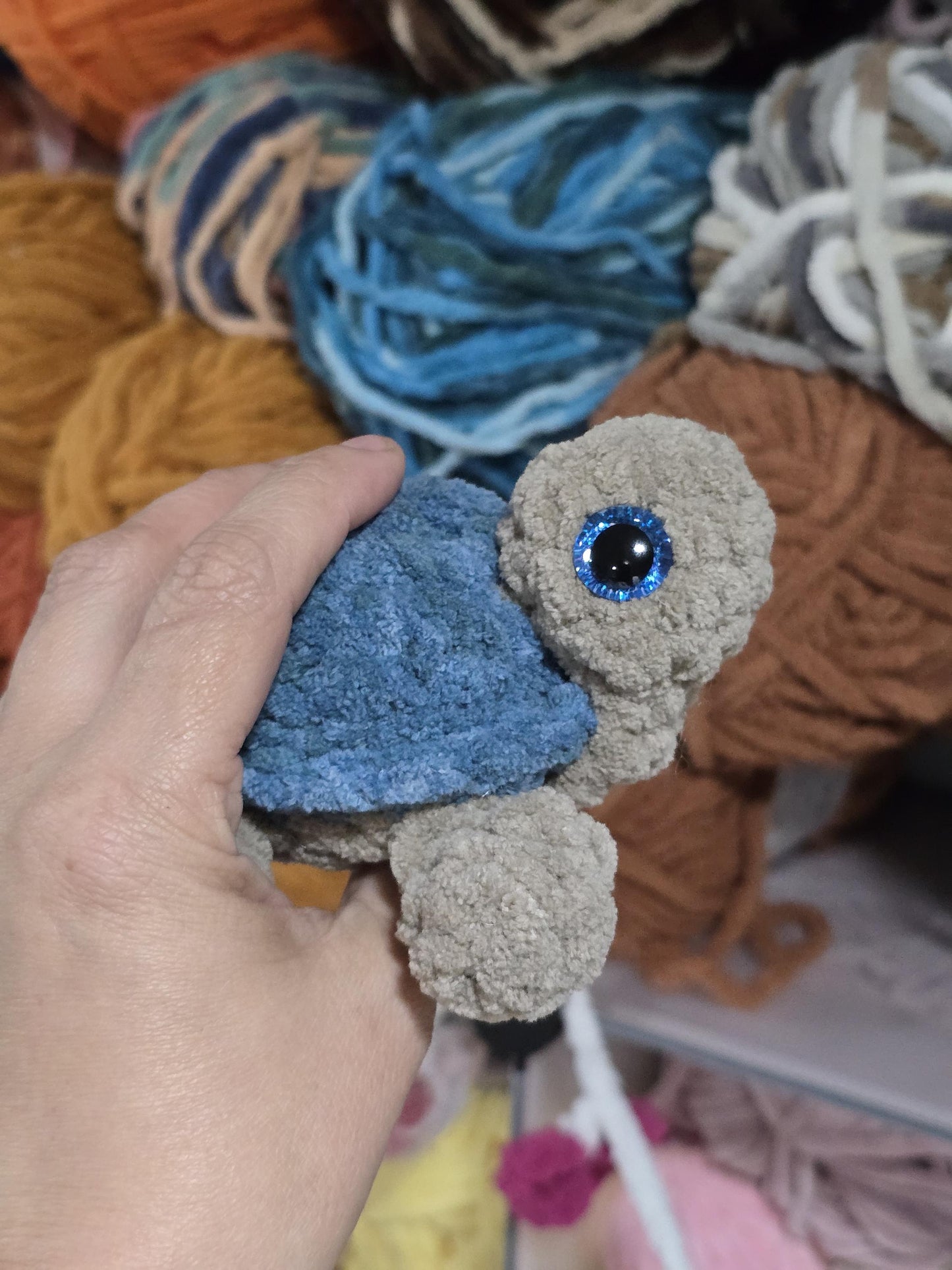 CROCHET PATTERN, Norman the Turtle, NO Sew Crochet Pattern