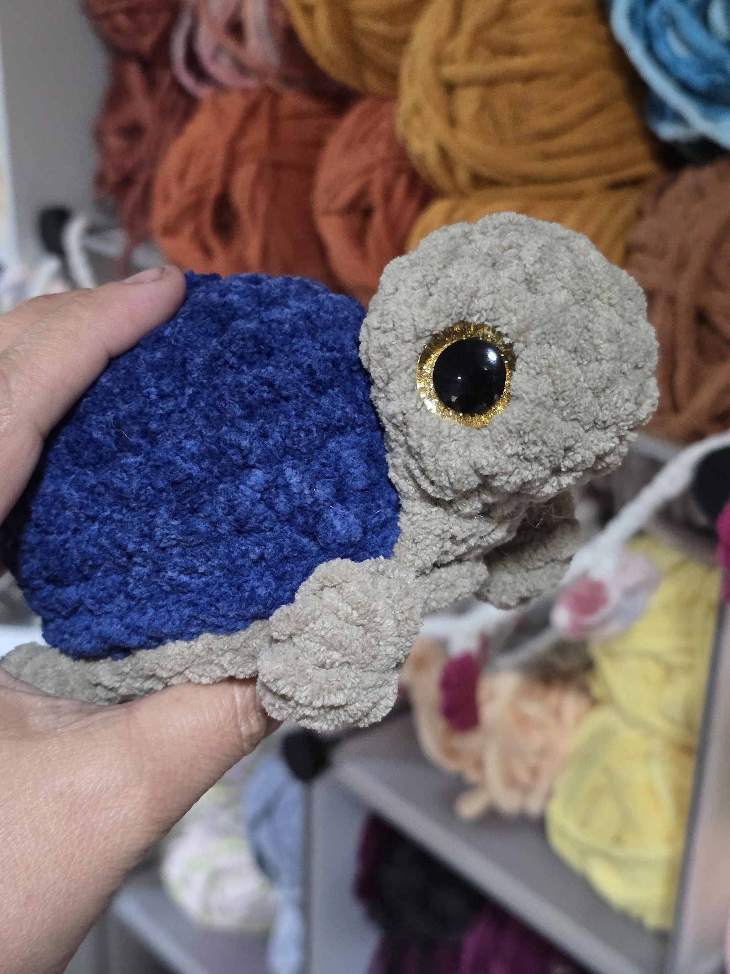 CROCHET PATTERN, Thomas the Turtle, No Sew Crochet Pattern