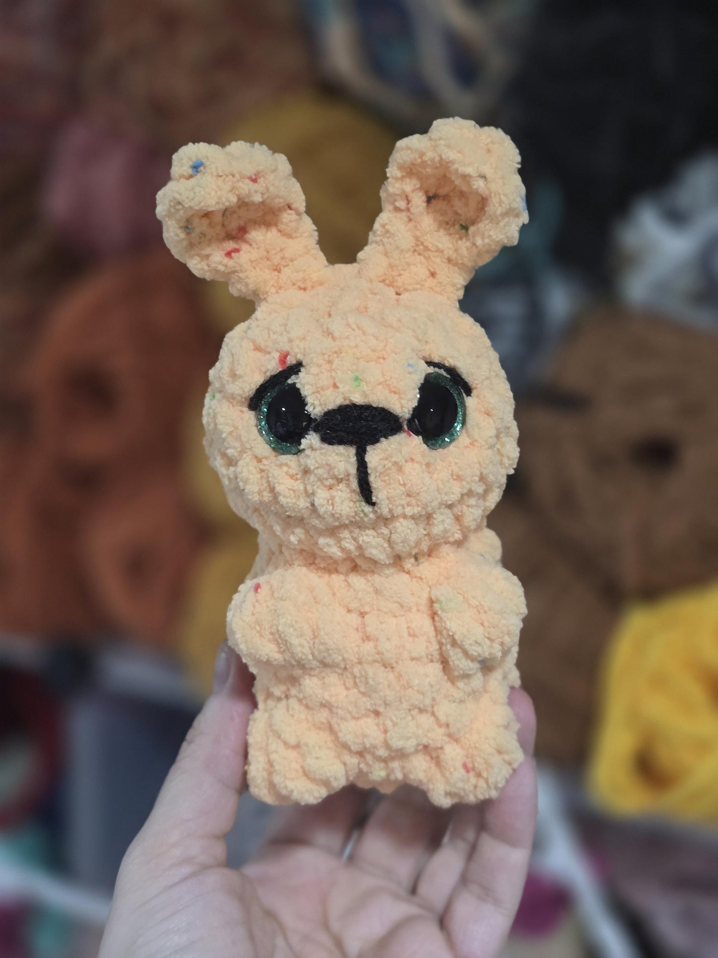 Crochet Pattern, Pocket Bunny, NO Sew Pattern