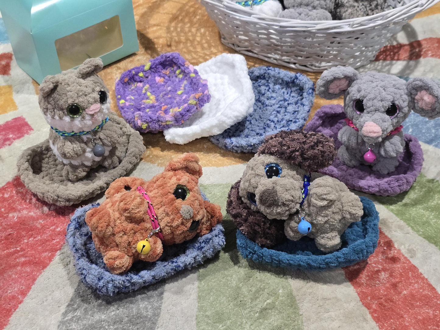 CROCHET PATTERN, Pocket Puppy ~ Pocket Pets