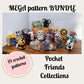 Crochet Mega Bundle, Pocket Friends Crochet Patterns, Mega Collection