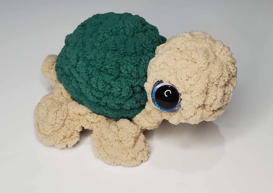 CROCHET PATTERN, Tank the Turtle, No Sew Crochet Pattern