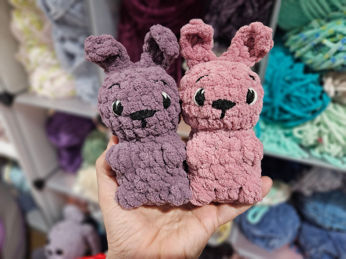 Crochet Pattern, Pocket Bunny, NO Sew Pattern