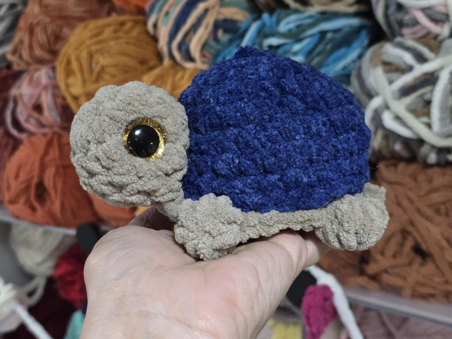 CROCHET PATTERN, Thomas the Turtle, No Sew Crochet Pattern