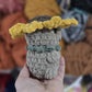 Crochet Pattern Bundle, Flower Friends, Pocket Friends Collection (Daisy, Rose, Sunflower)