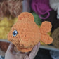 Gillbert the Goldfish Crochet Pattern | No Sew Amigurumi Goldfish | Beginner Friendly Plush | Bubble Buddies