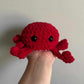 Crabastian the Crab Crochet Pattern | No Sew Amigurumi Crab | Beginner Friendly Plush | Bubble Buddies