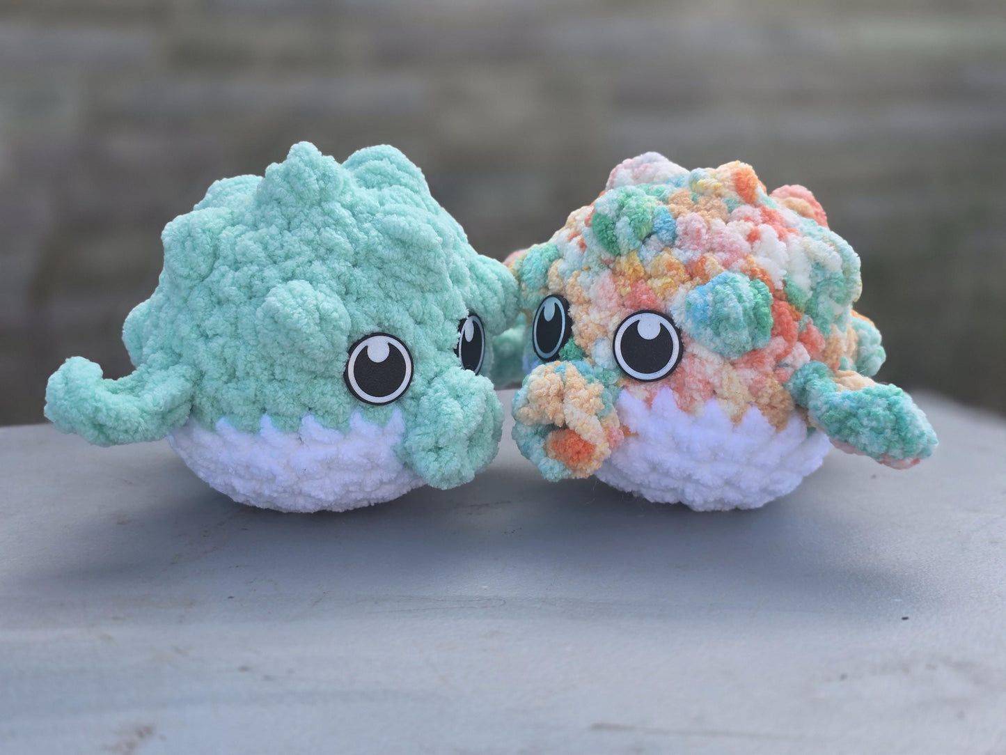 Nate the Pufferfish Crochet Pattern | No Sew Amigurumi Pufferfish | Beginner Friendly Plush | Bubble Buddies