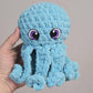 Sea Creature Crochet Pattern Bundle | No Sew Amigurumi Set 2 | Shark, Octopus, Anglerfish, Crab, Whale Shark, Blobfish | Bubble Buddies
