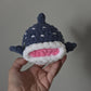 Pixel the Whale Shark Crochet Pattern | No Sew Amigurumi Whale Shark | Beginner Friendly Plush | Bubble Buddies