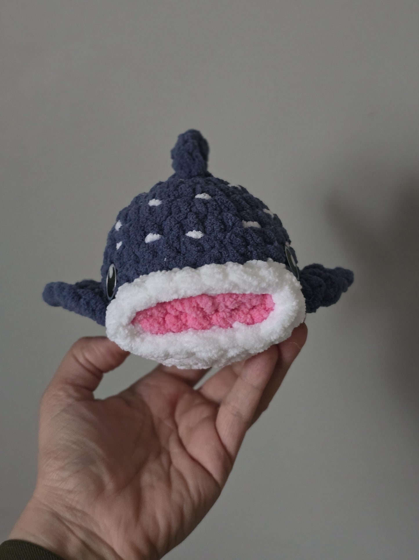 Pixel the Whale Shark Crochet Pattern | No Sew Amigurumi Whale Shark | Beginner Friendly Plush | Bubble Buddies