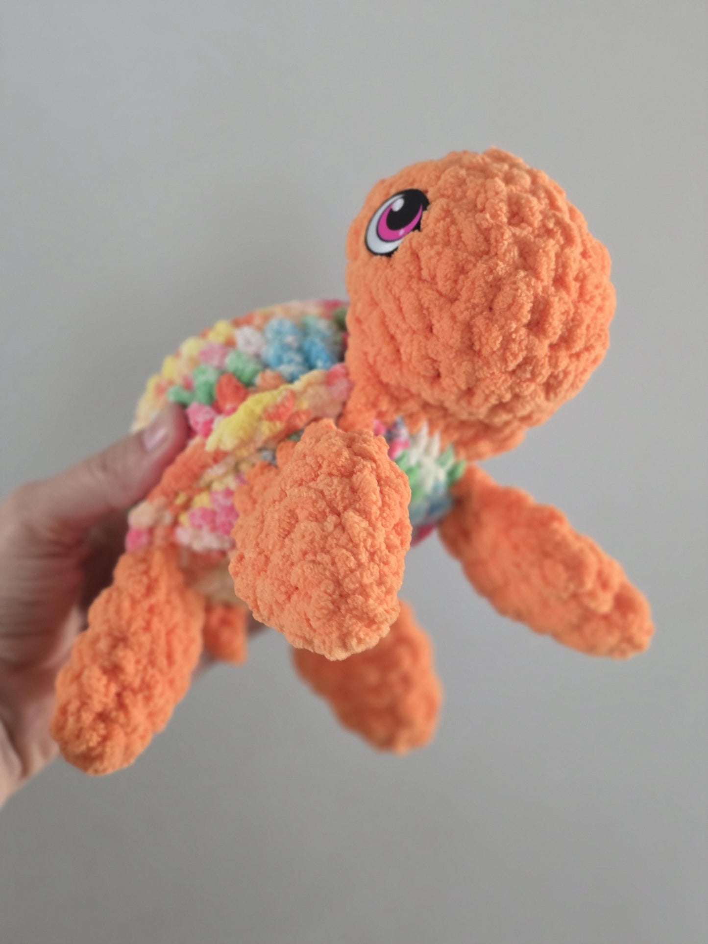 Tully the Sea Turtle Crochet Pattern | No Sew Amigurumi Turtle| Beginner Friendly Plush | Bubble Buddies