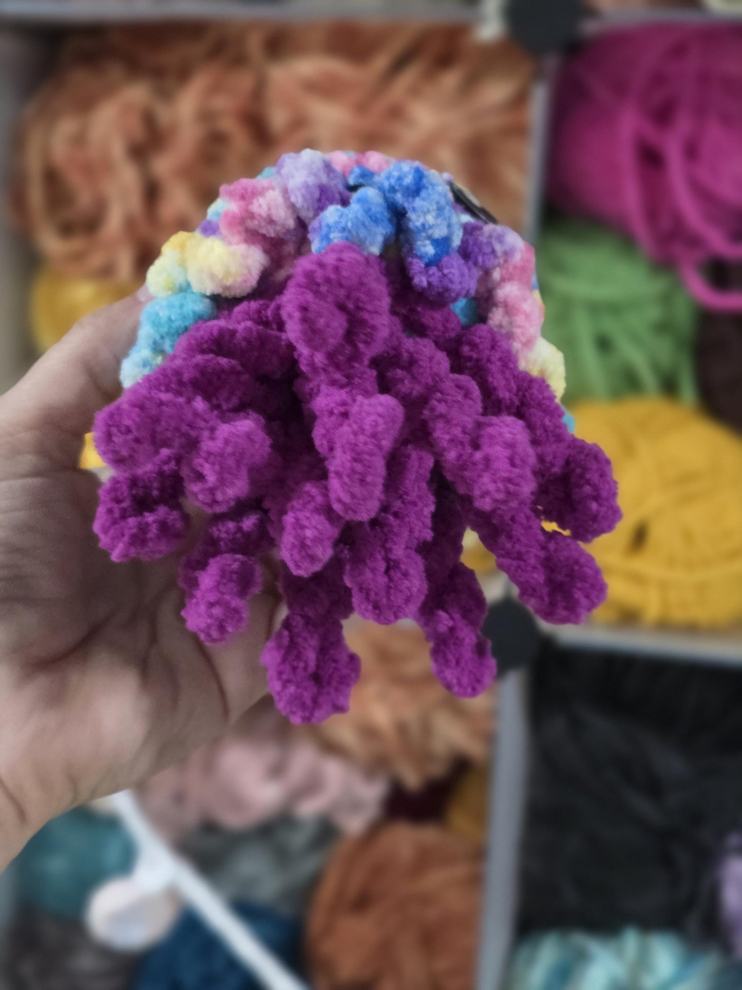 Joanna the Jellyfish Crochet Pattern | No Sew Amigurumi Jellyfish | Beginner Friendly Plush | Bubble Buddies