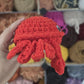 Crabastian the Crab Crochet Pattern | No Sew Amigurumi Crab | Beginner Friendly Plush | Bubble Buddies