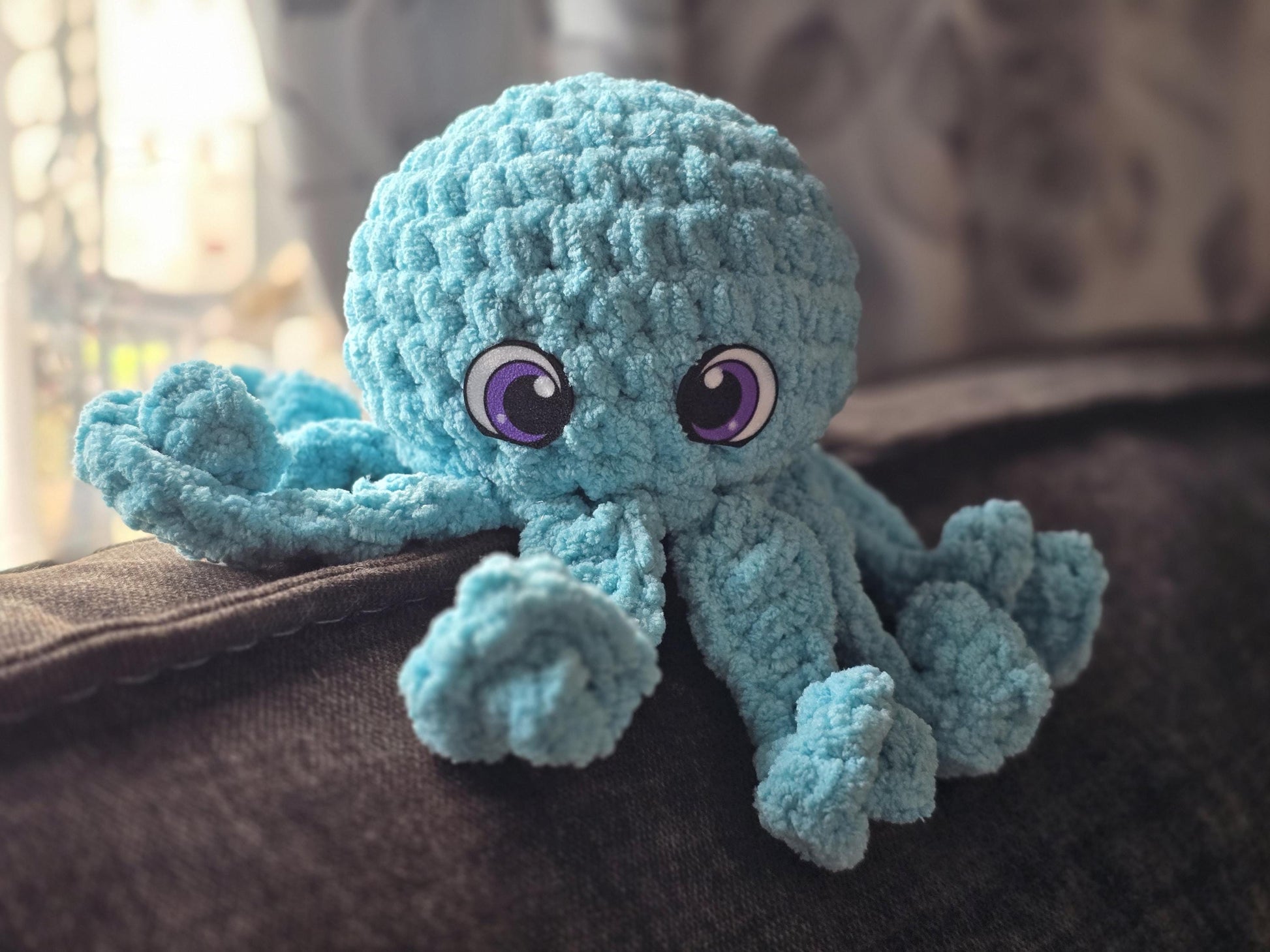 Cove the Octopus Crochet Pattern | No Sew Amigurumi Octopus | Beginner Friendly Plush | Bubble Buddies