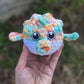 Nate the Pufferfish Crochet Pattern | No Sew Amigurumi Pufferfish | Beginner Friendly Plush | Bubble Buddies