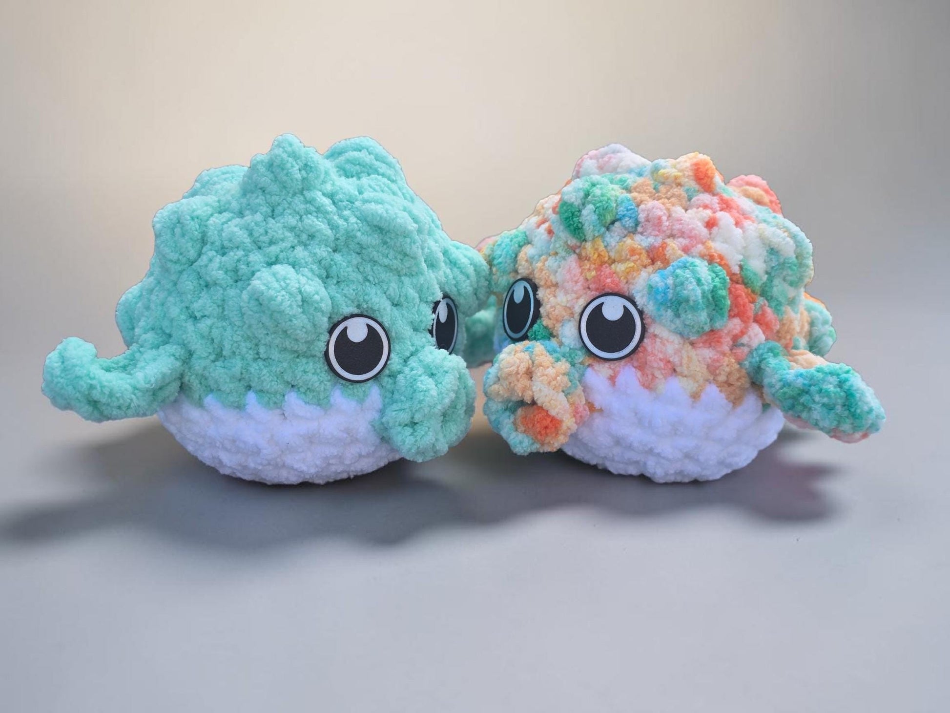Ocean Crochet Pattern Bundle | No Sew Amigurumi Set 1 | Sea Turtle, Pufferfish, Whale, Goldfish, Jellyfish, Stingray | Bubble Buddies