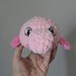 Sea Creature Crochet Pattern Bundle | No Sew Amigurumi Set 2 | Shark, Octopus, Anglerfish, Crab, Whale Shark, Blobfish | Bubble Buddies