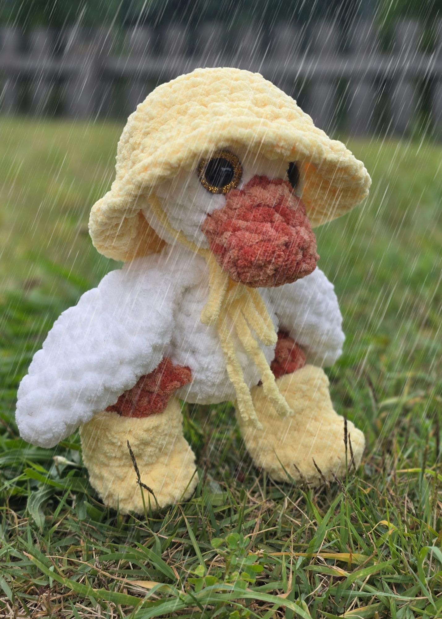 Crochet Pattern, Gertie the Goose, Amigurumi Plush Pattern, Goose Crochet Pattern, Plushie Pattern, Accessories Included, Digital Download