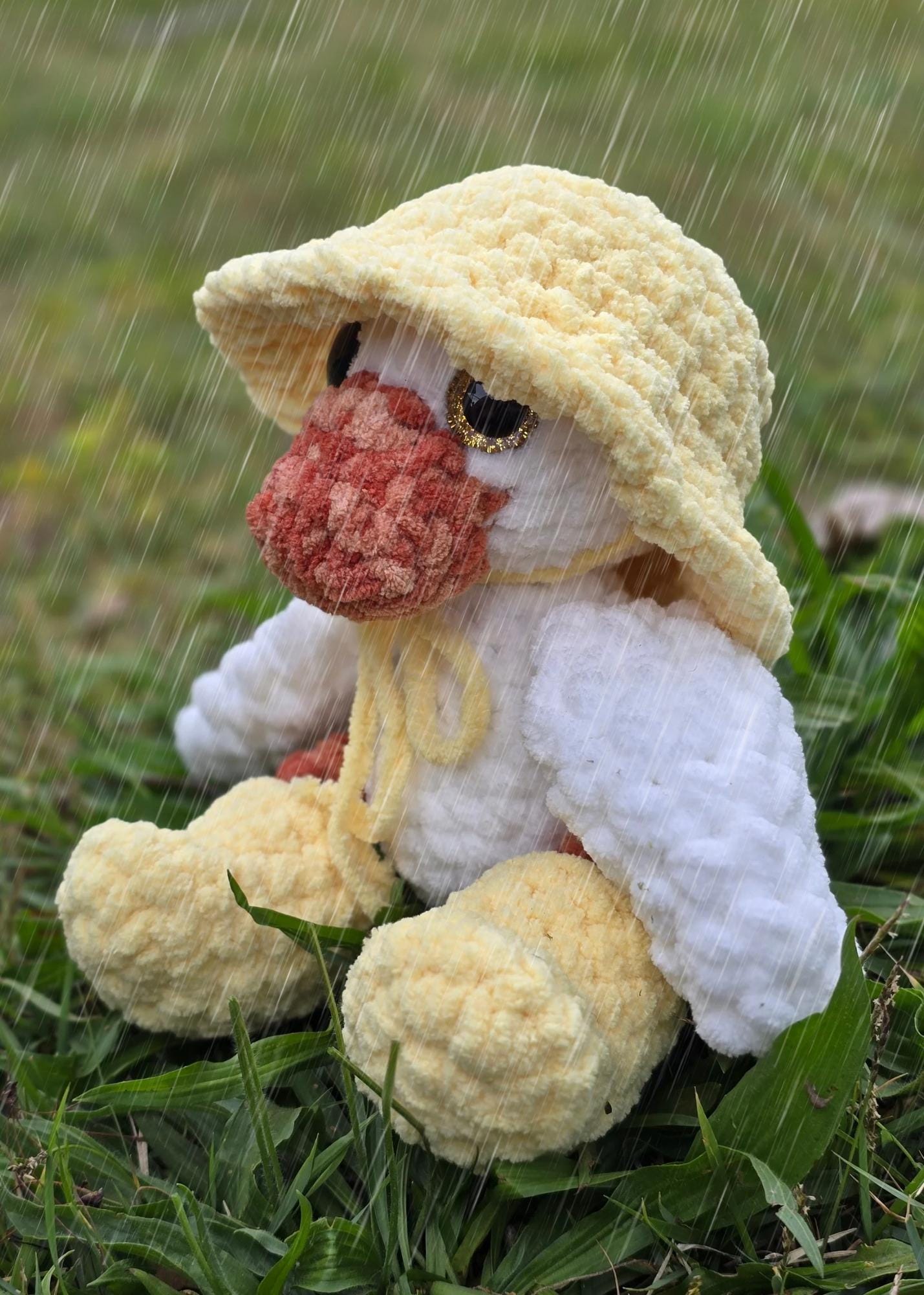 Crochet Pattern, Gertie the Goose, Amigurumi Plush Pattern, Goose Crochet Pattern, Plushie Pattern, Accessories Included, Digital Download