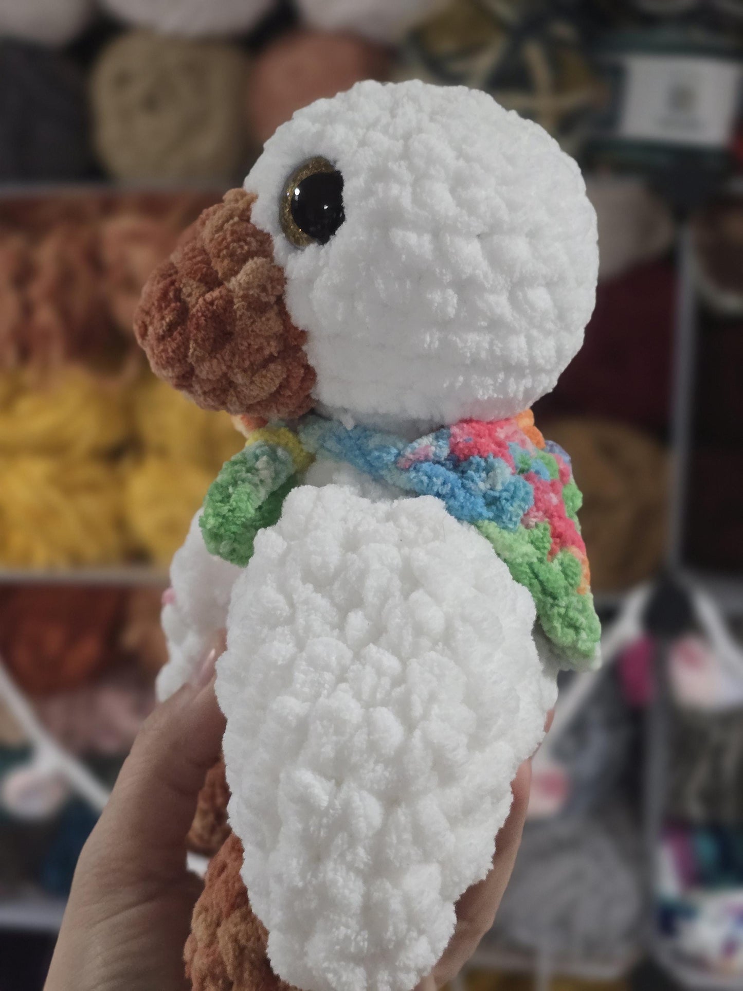 Crochet Pattern, Gertie the Goose, Amigurumi Plush Pattern, Goose Crochet Pattern, Plushie Pattern, Accessories Included, Digital Download