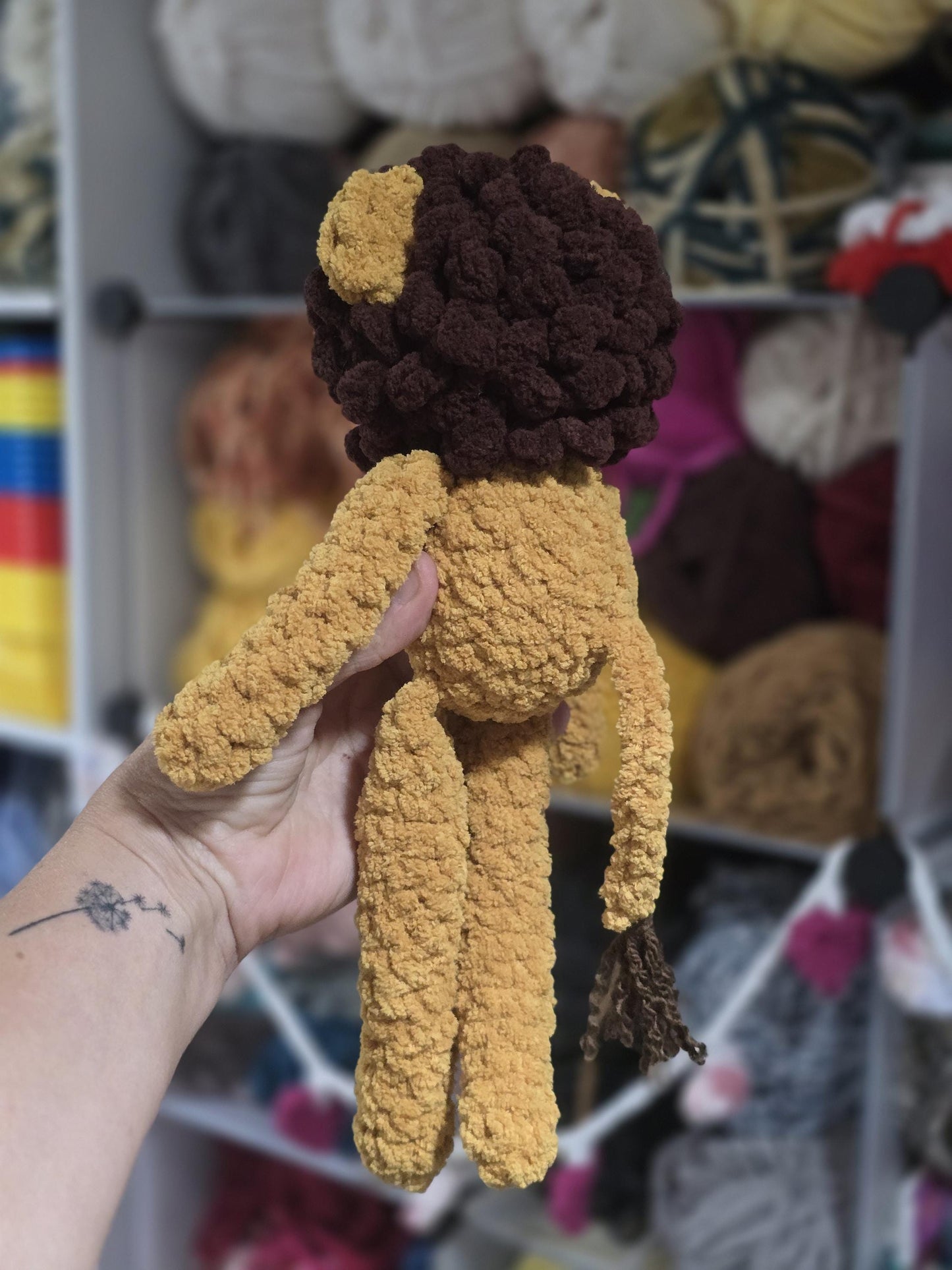 CROCHET PATTERN, Roary the Lion, Whimsy Friends Collection, Lion Crochet Pattern, Daisy, Lion Toy
