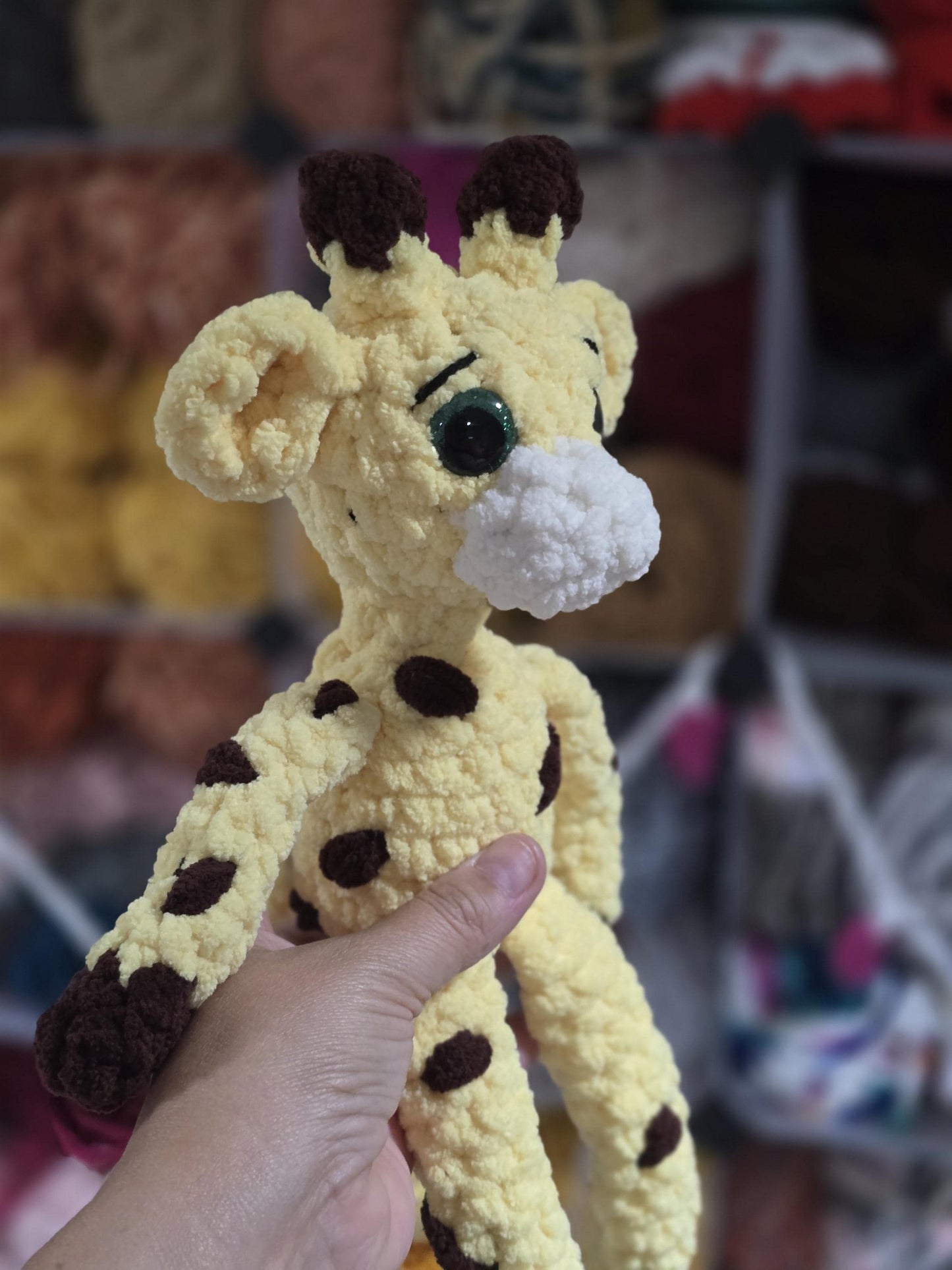CROCHET PATTERN, Freckles the Giraffe, Whimsy Friends Collection, Giraffe Crochet Pattern, Vest, Giraffe in Vest