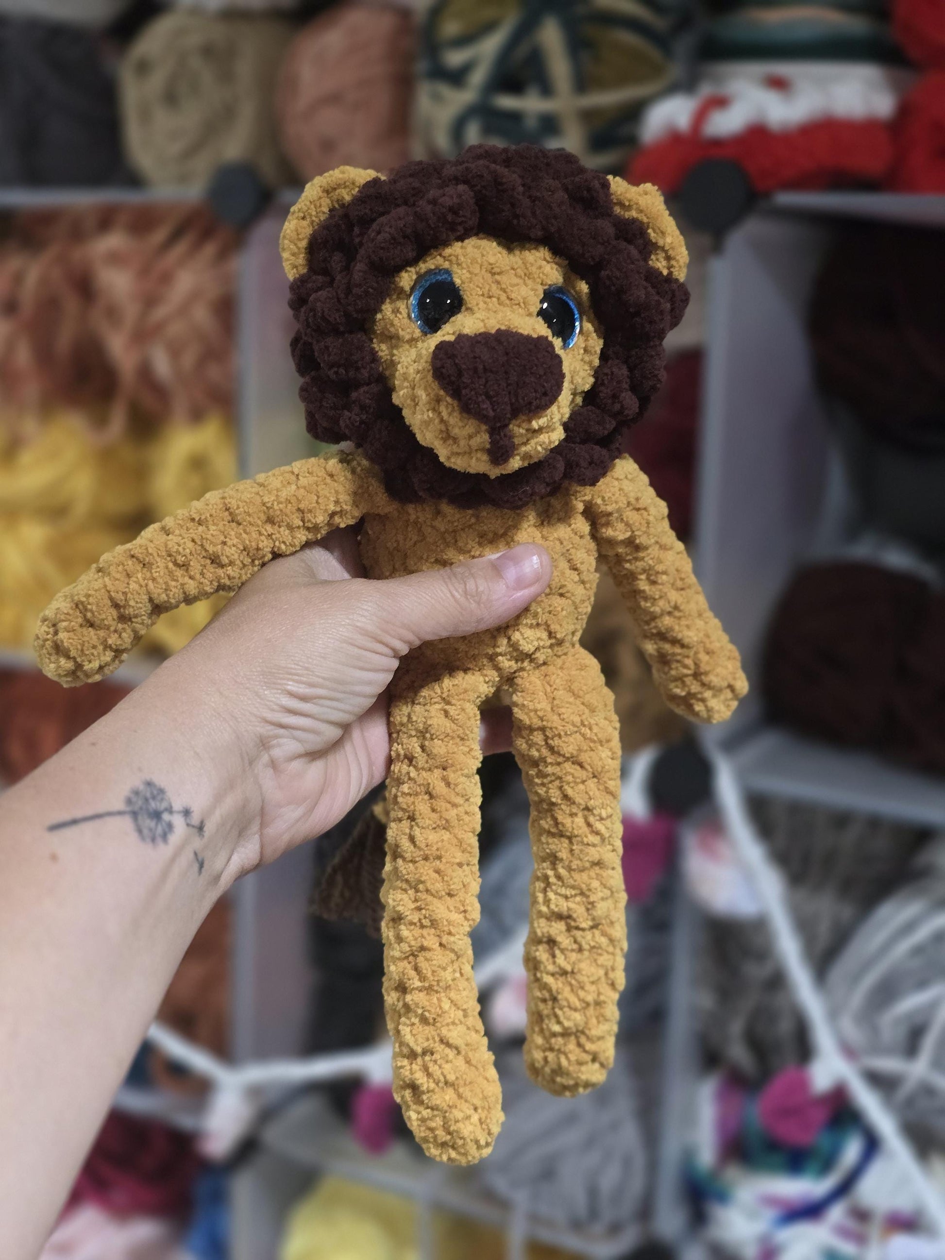 CROCHET PATTERN BUNDLE, Roary the Lion, Freckles the Giraffe, Tooty the Elephant, Noodle the Monkey, Whimsy Friends Collection