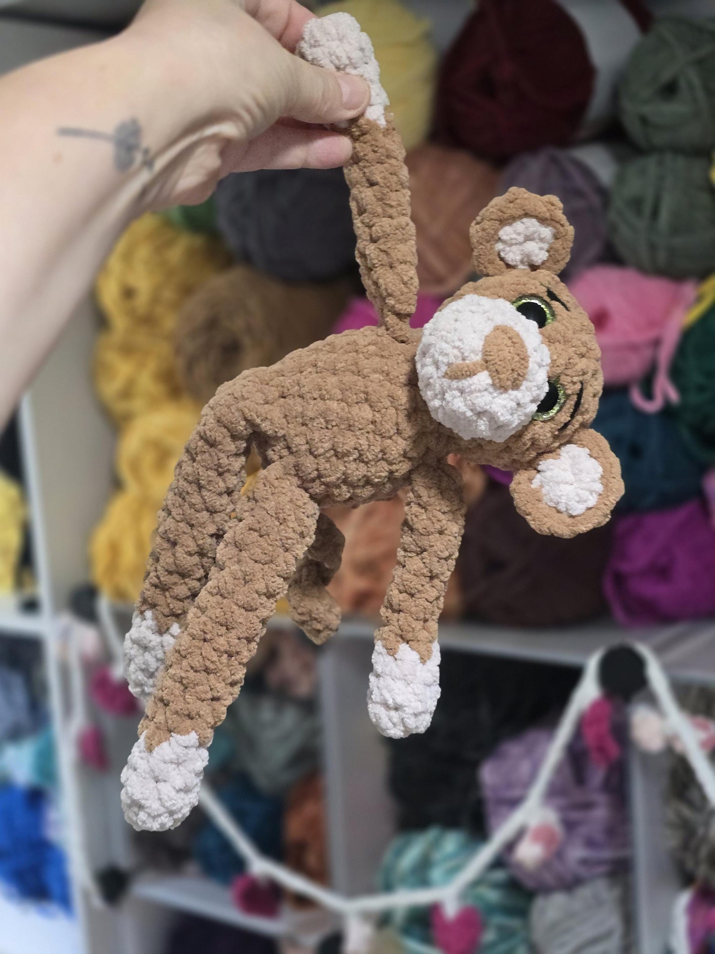 CROCHET PATTERN BUNDLE, Roary the Lion, Freckles the Giraffe, Tooty the Elephant, Noodle the Monkey, Whimsy Friends Collection