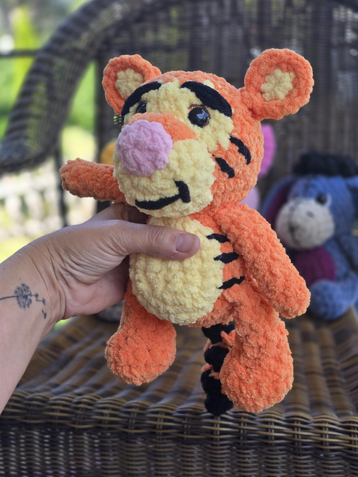 CROCHET PATTERN BUNDLE, Hundred-Acre Story Book Collection, Classic Winnie-the-Pooh, Eeyore, Piglet, Tigger, Bear