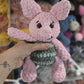 CROCHET PATTERN, Piglet, Hundred-Acre Story Book Collection, Classic Winnie-the-Pooh
