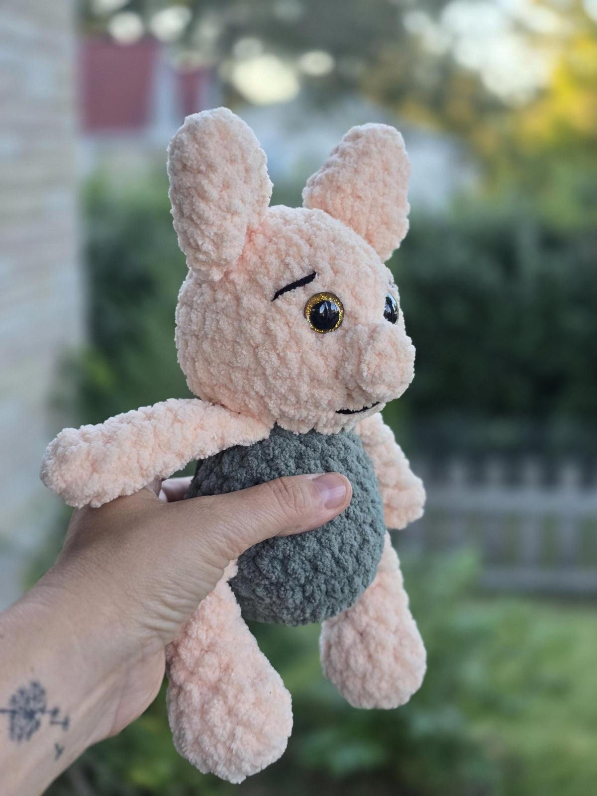 CROCHET PATTERN, Piglet, Hundred-Acre Story Book Collection, Classic Winnie-the-Pooh