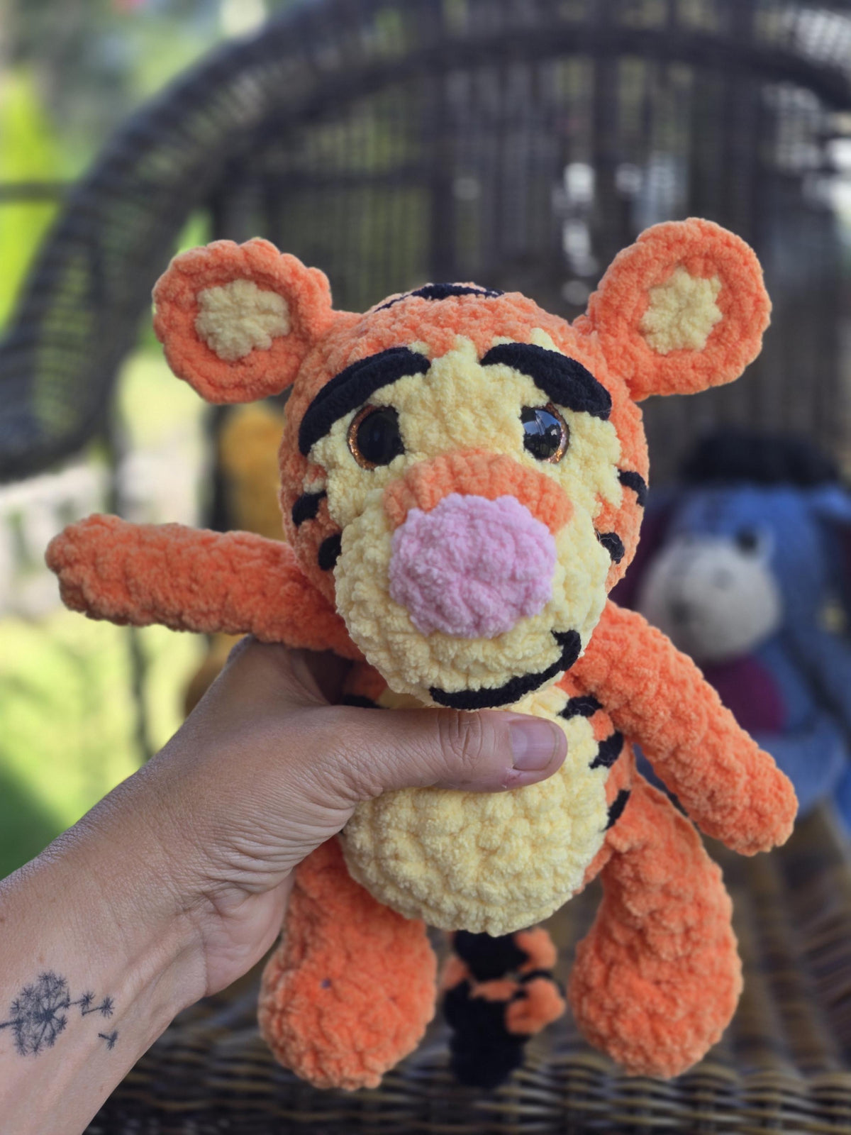 CROCHET PATTERN, Tigger, Hundred-Acre Story Book Collection, Classic Winnie-the-Pooh