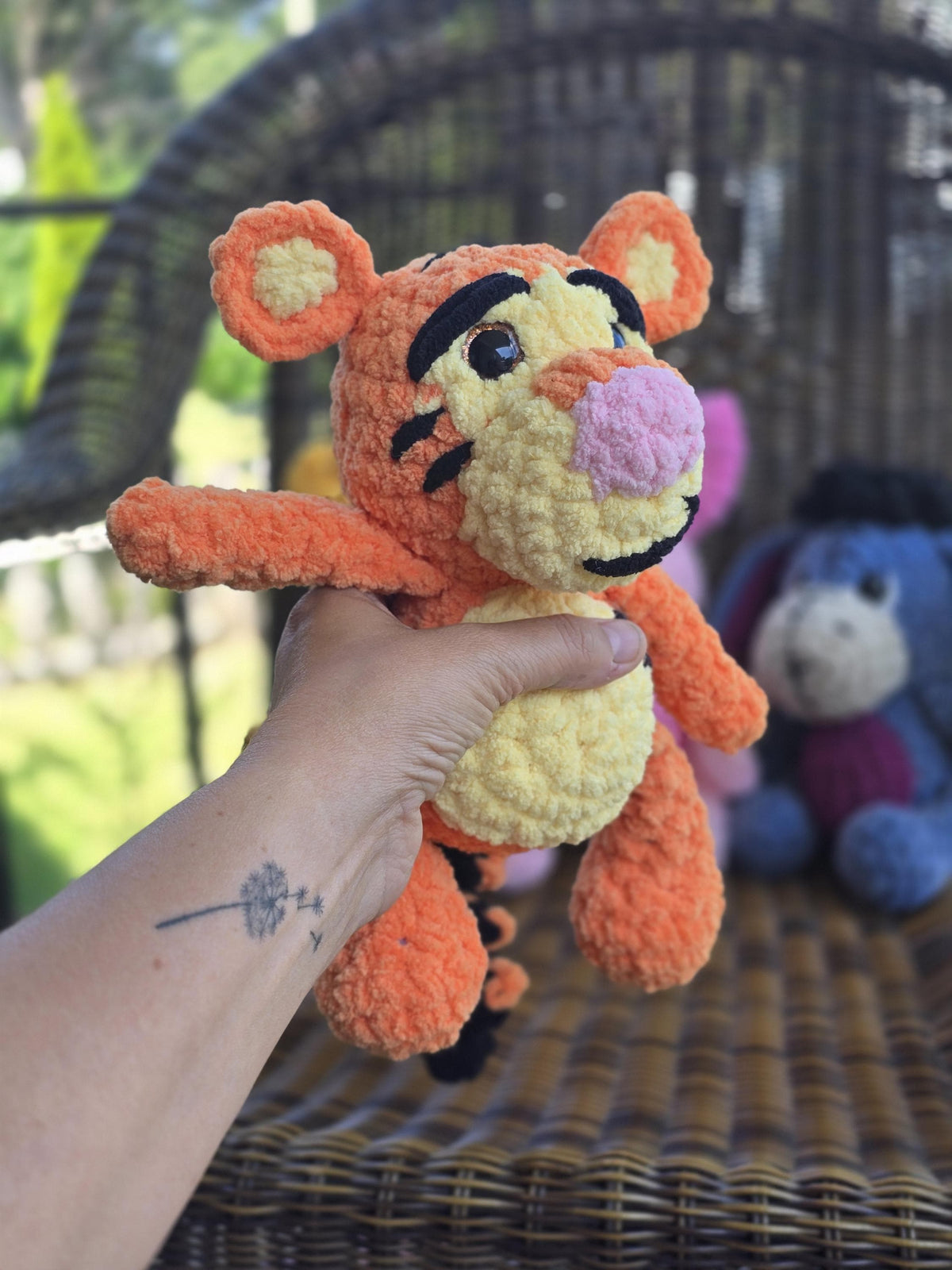 CROCHET PATTERN, Tigger, Hundred-Acre Story Book Collection, Classic Winnie-the-Pooh