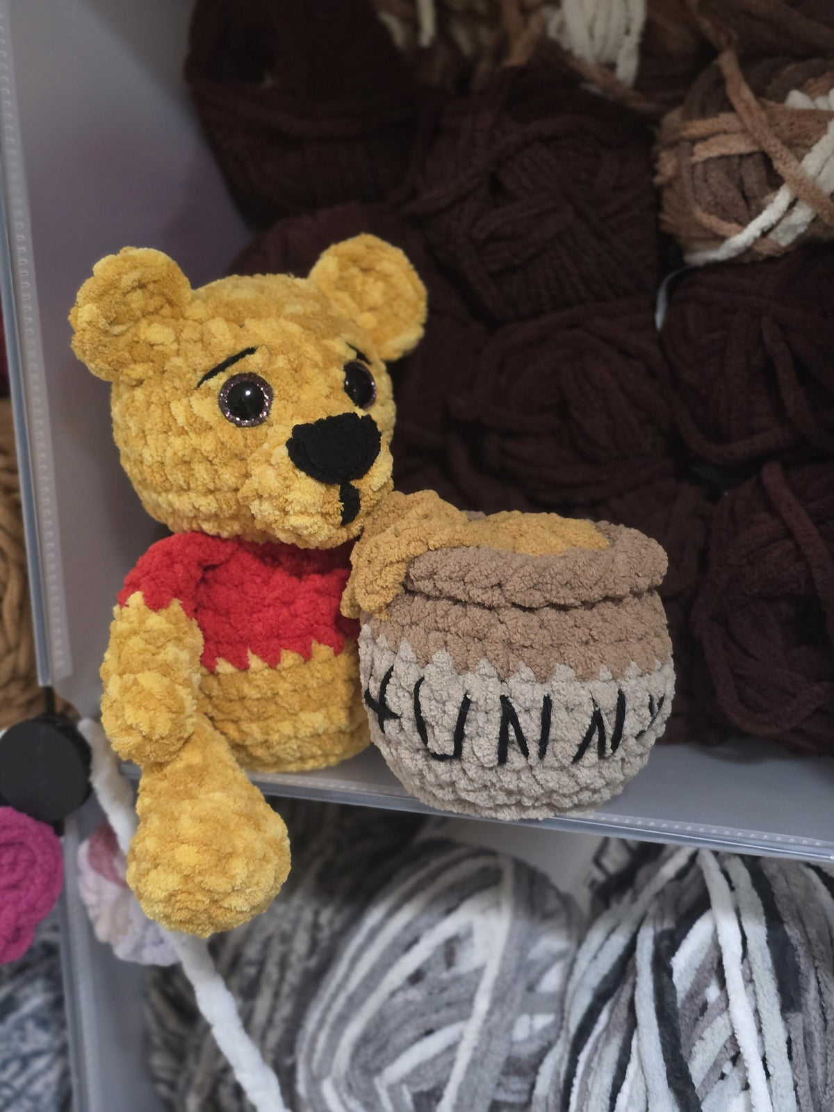 CROCHET PATTERN BUNDLE, Hundred-Acre Story Book Collection, Classic Winnie-the-Pooh, Eeyore, Piglet, Tigger, Bear