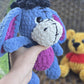 CROCHET PATTERN BUNDLE, Hundred-Acre Story Book Collection, Classic Winnie-the-Pooh, Eeyore, Piglet, Tigger, Bear