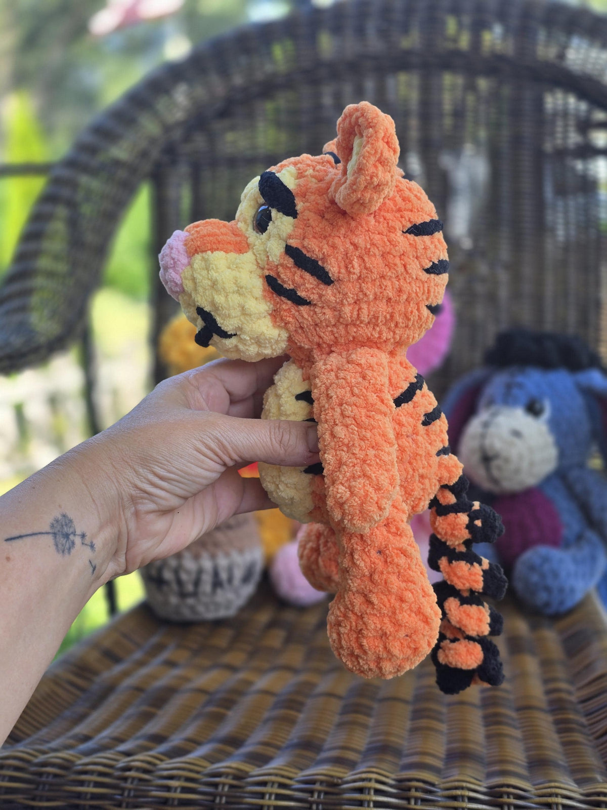 CROCHET PATTERN, Tigger, Hundred-Acre Story Book Collection, Classic Winnie-the-Pooh
